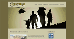 Desktop Screenshot of extremetactical.net